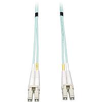 Tripp Lite Laser-Optimized Duplex Multimode 50/125 Fiber Patch Cable (LC/LC) - Aqua