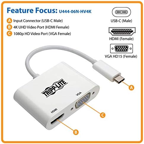 TRIPP LITE USB-C Video Adapter Multiport Family