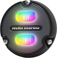 Hella Marine Apelo A1 RGB Underwater Light - 1800 Lumens - Black Housing - Charcoal Lens