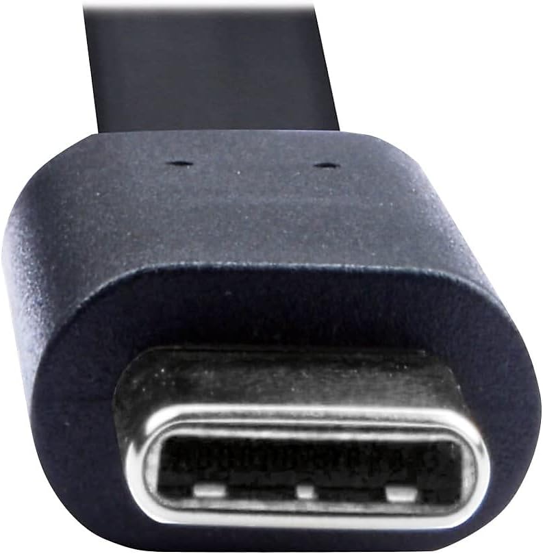Tripp Lite USB-A to USB-C Cable, Flat Cable Design, USB 2.0, Thunderbolt 3 Compatible Sync and Charge, M/M 6 ft (U038-006-FL)