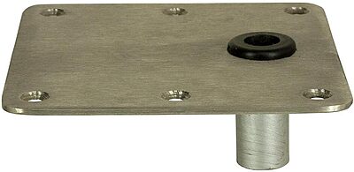 Springfield KingPin™ 7" x 7" Offset - Stainless Steel - Square Base (Standard)