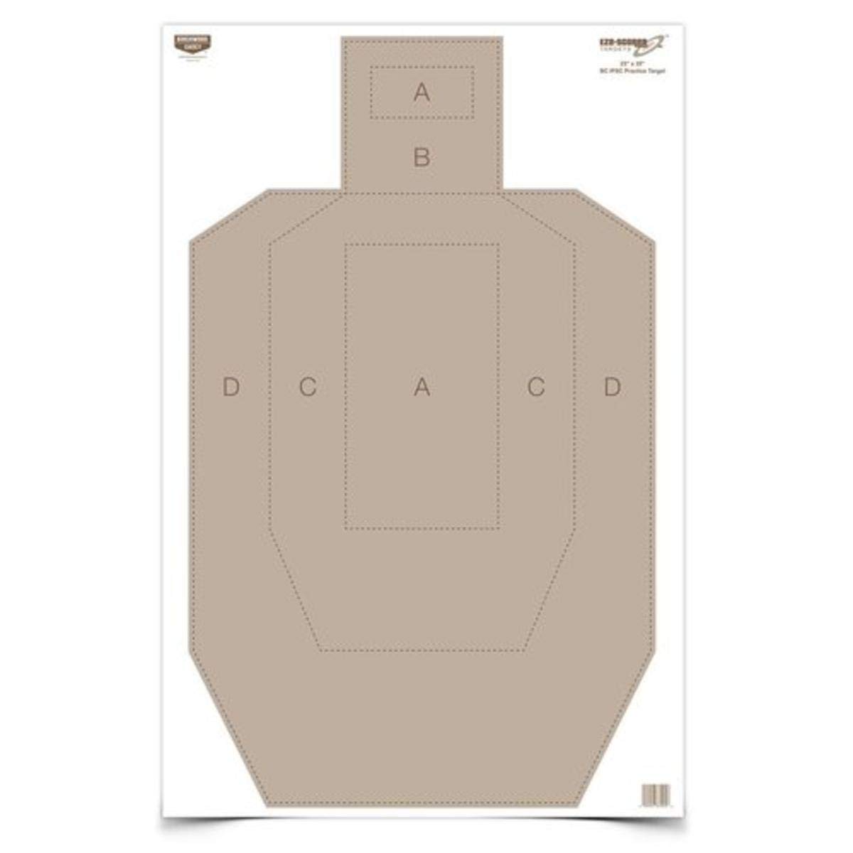 Birchwood Casey 23" x 35" Eze-Scorer IPSC Practice Paper Targets