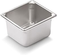 Vollrath 4" Deep Super Pan V™ Stainless Steel Sixth-Size Steam Table Pan 4-Inch