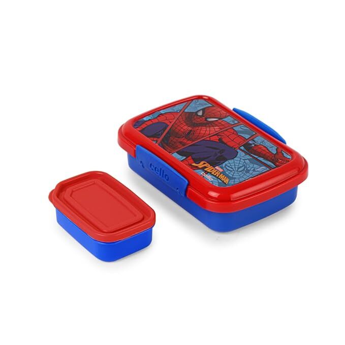 CELLO Lunch On Spiderman Gift Set Insulated Lunch Box & Water Bottle