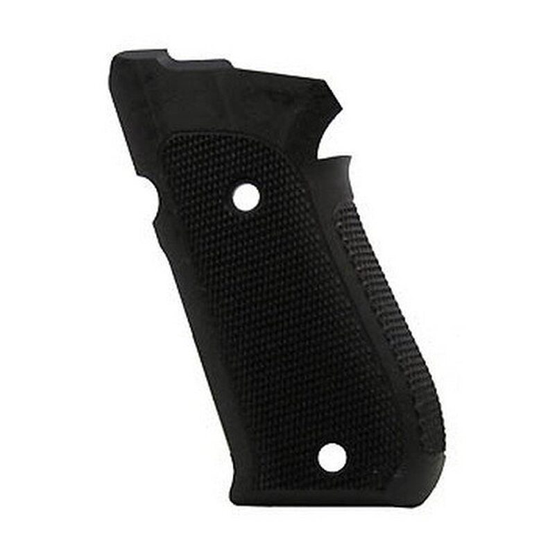 Hogue 21159 Sig P220 Single Action Only, Checkered Aluminum G10, Grip Panels, Black