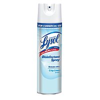 Lysol Professional Disinfectant Spray, Crisp Linen, 19 oz