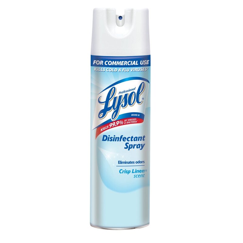 Lysol Professional Disinfectant Spray, Crisp Linen, 19 oz
