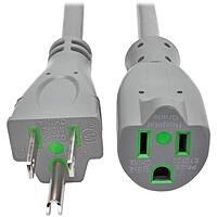 TRIPP LITE Hospital-Grade Power Extension Cord NEMA 5-15P HG to 5-15R HG