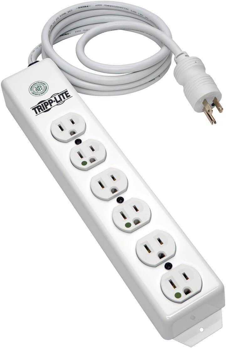 TRIPP LITE Medical-Grade Power Strip with Hospital-Grade Outlets