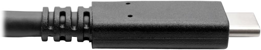 Tripp Lite USB C Cable w/ 5A Rating 20V (100W) 10 Gbps M/M USB 3.1 Gen 2 USB Type C USB-C USB Type-C 3ft 3' (U420-003-G2-5A)