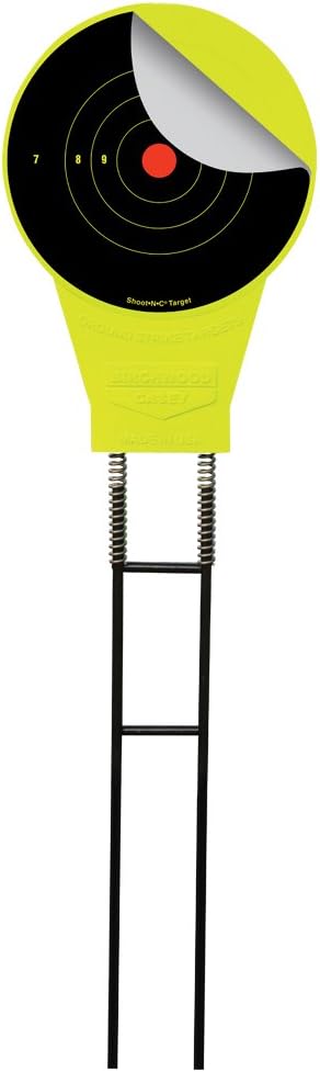 Birchwood Casey Ground Strike Belly Dancer Spring Resealable Target for Shooting