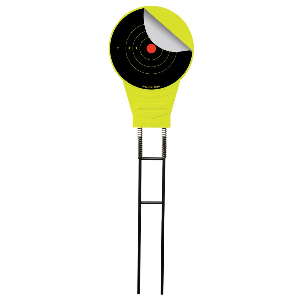 Birchwood Casey Ground Strike Belly Dancer Spring Resealable Target for Shooting
