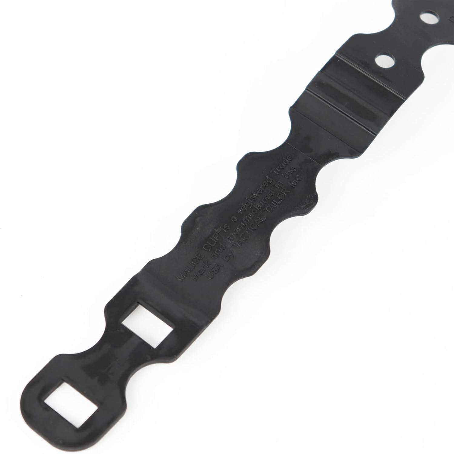 ELEVEN 10 Malice Clip with Mounting Hardware | Made in The USA | Compatible with RIGID TQ Case and most MOLLE Gear