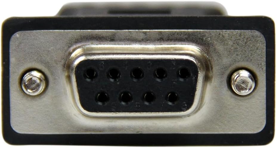 StarTech.com RS422 RS485 Serial DB9 to Terminal Block Adapter - Serial adapter - 5 pin terminal block to DB-9 (M) (black)