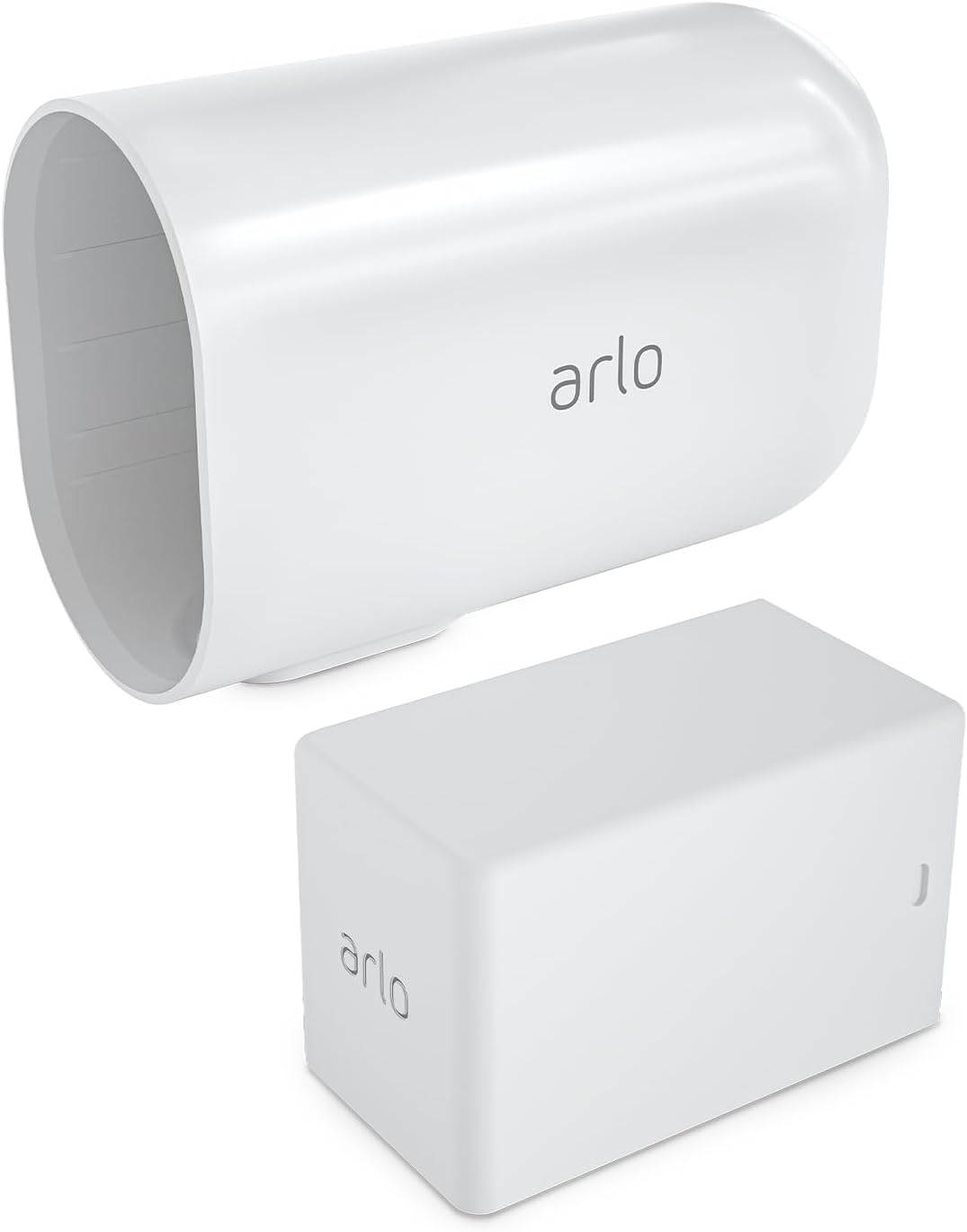 Arlo Extended Battery and Housing, Works Pro 5S 2K, Pro 4, Pro 3, Ultra 2, and Ultra Cameras, White - VMA5410 (Renewed)
