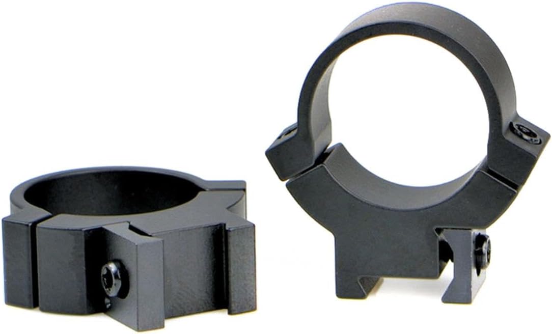 WARNE Maxima Scope Optic Rings - Fixed Matte Black