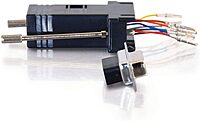 C2G 02943 RJ45 to DB9 Female Serial RS232 Modular Adapter, Black