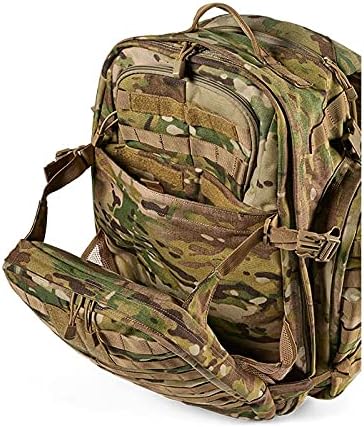 5.11 Tactical Backpack, RUSH 72 2.0 Military Survival Molle Back Pack with Laptop Compartment, Large, 55L, Multicam
