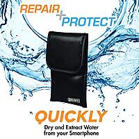 ABSORBITS Electronics Rescue Pouch with Patented Moisture-Removal