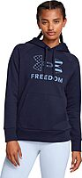 Under Armour Women's Freedom Logo Brushed Fleece Hoodie