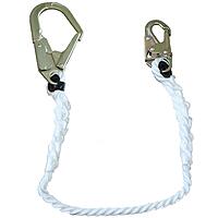 Peakworks Fall Protection Restraint Lanyard with 5/8" (16 mm) Polyester Rope and Snap Hooks