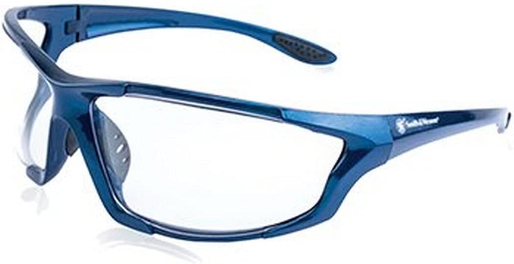 Smith & Wesson Major Full Frame Shooting Glasses with No-Slip Rubber,Impact Resistance & Storage Bag for Working