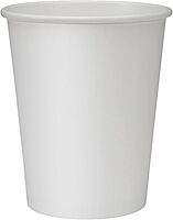 Genuine Joe GJO19045PK Polyurethane-Lined Single-Wall Disposable Hot Cup, 8-Ounce Capacity, White (Pack of 50)