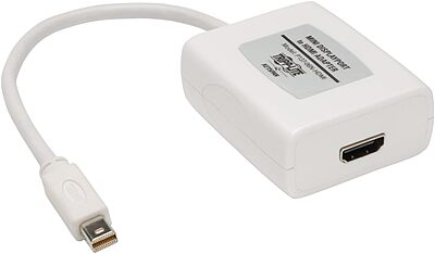 Tripp Lite Mini DisplayPort to HDMI/DVI Adapter, 6-in