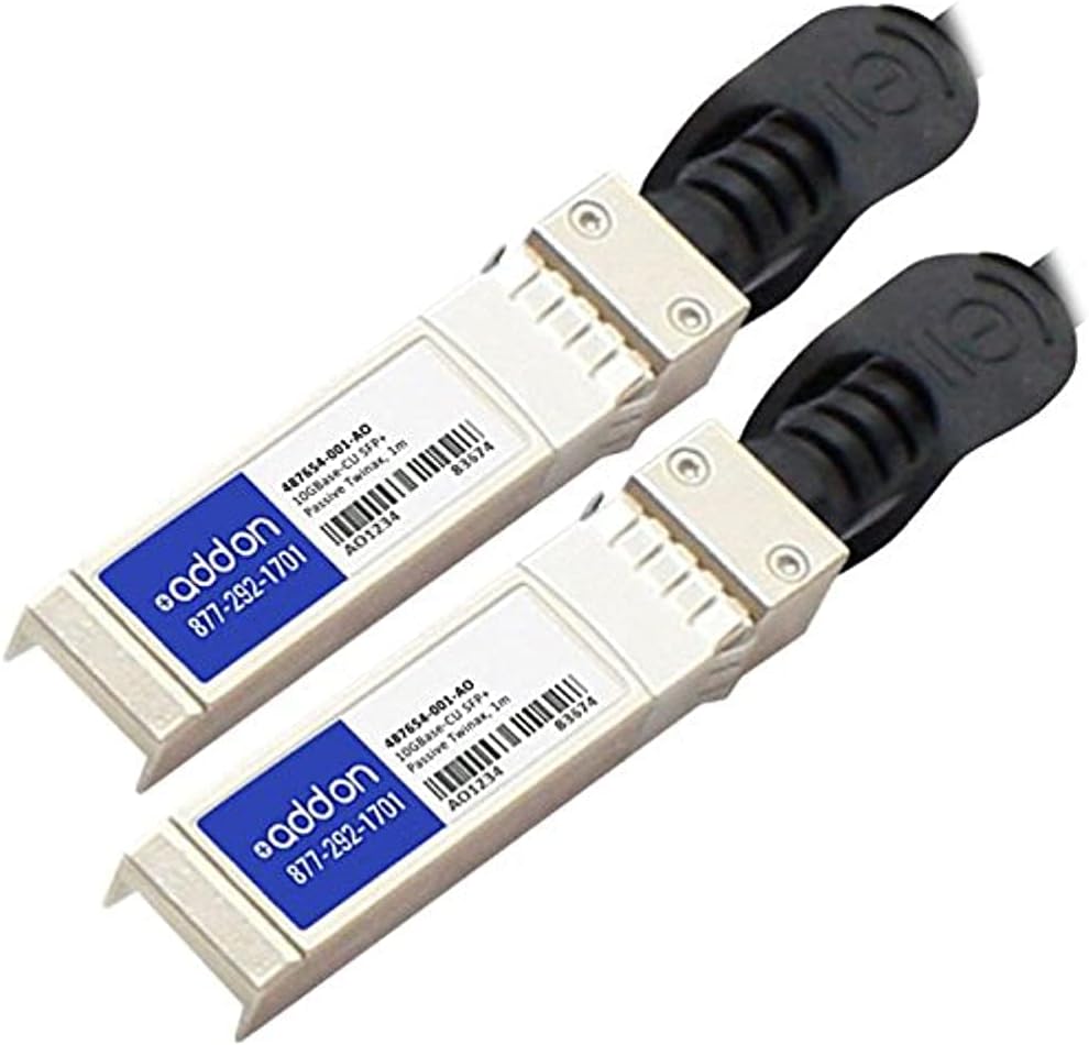 ADDON 1m SFP+ to SFP+ Direct Attach Cable (10GBASE-CU) - HP Compatible