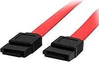 StarTech.com Serial ATA Cable - SATA18, 18 inch, Red