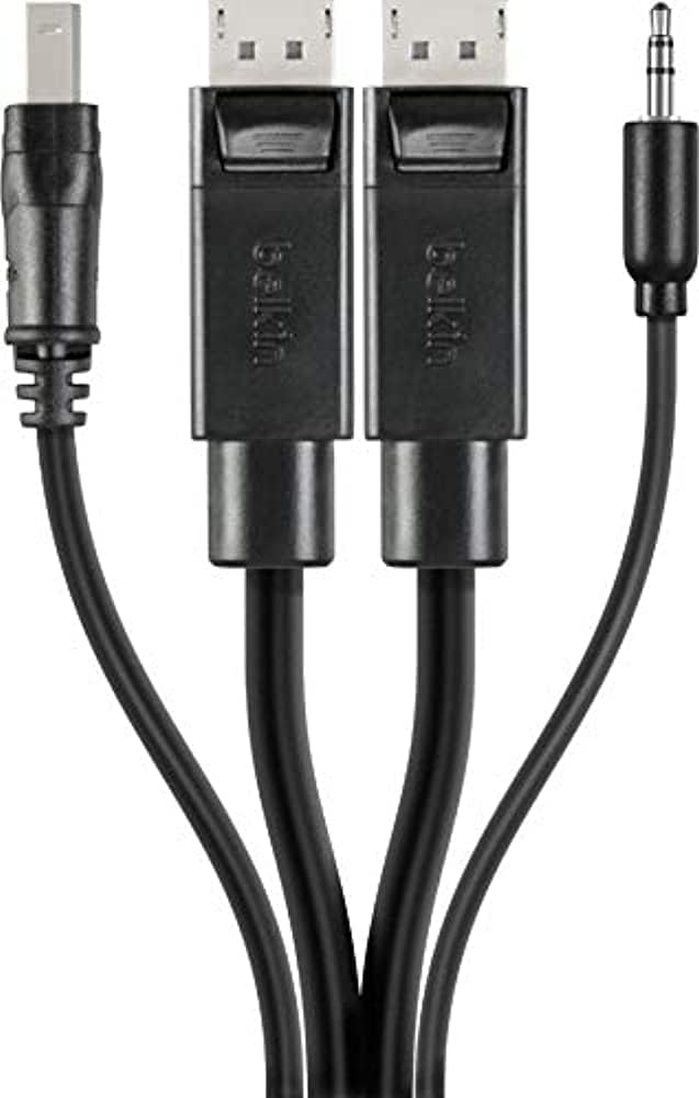 Linksys TAA Dual DP/USB/AUD SKVM CBL, DP M/M; USB A/B