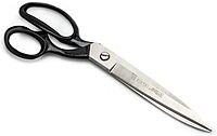 Crescent Wiss 12" Bent Handle Industrial Shears - Professional Heavy Duty Utility Scissors Tool for Sewing Fabric