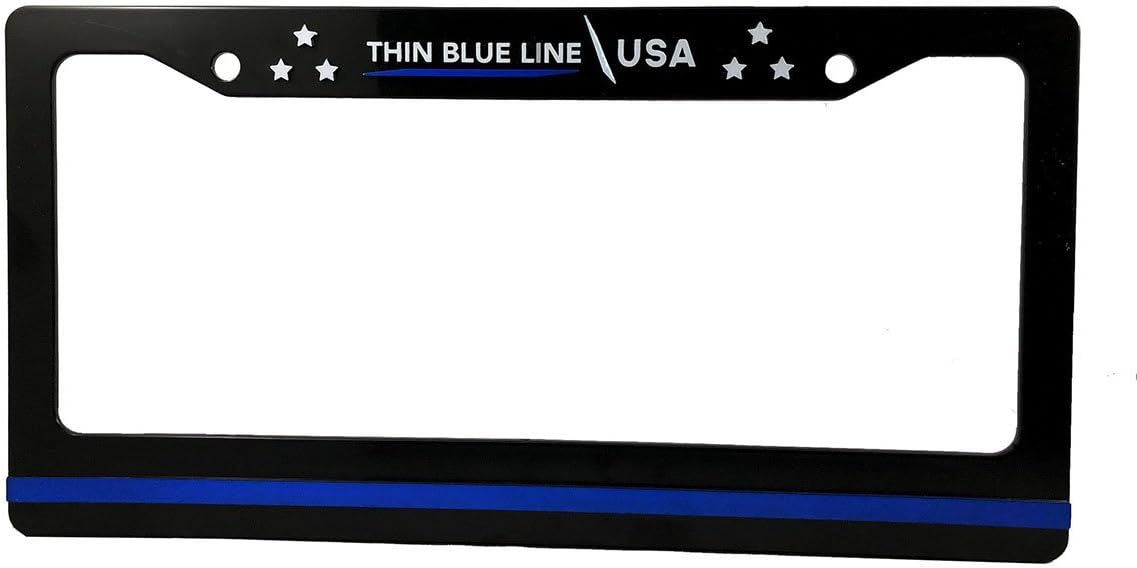 License Plate Frame - Thin Blue Line