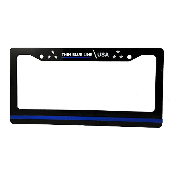 License Plate Frame - Thin Blue Line