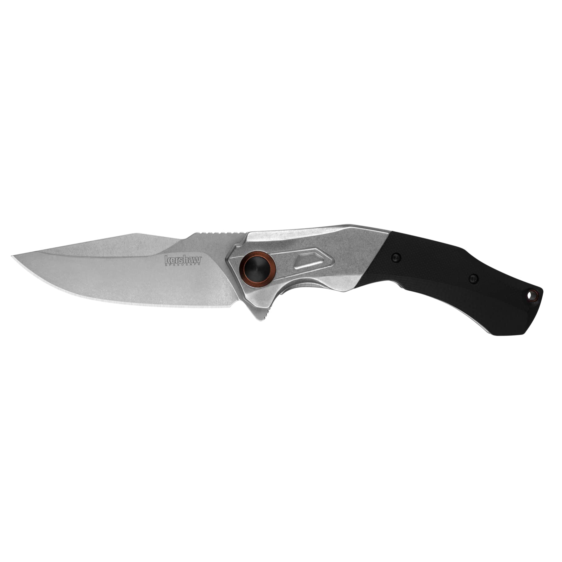 Kershaw Payout Folding Pocket Knife, 3.5 Inch Blade with SpeedSafe Assisted Opening, Frame Lock (2075), Steel