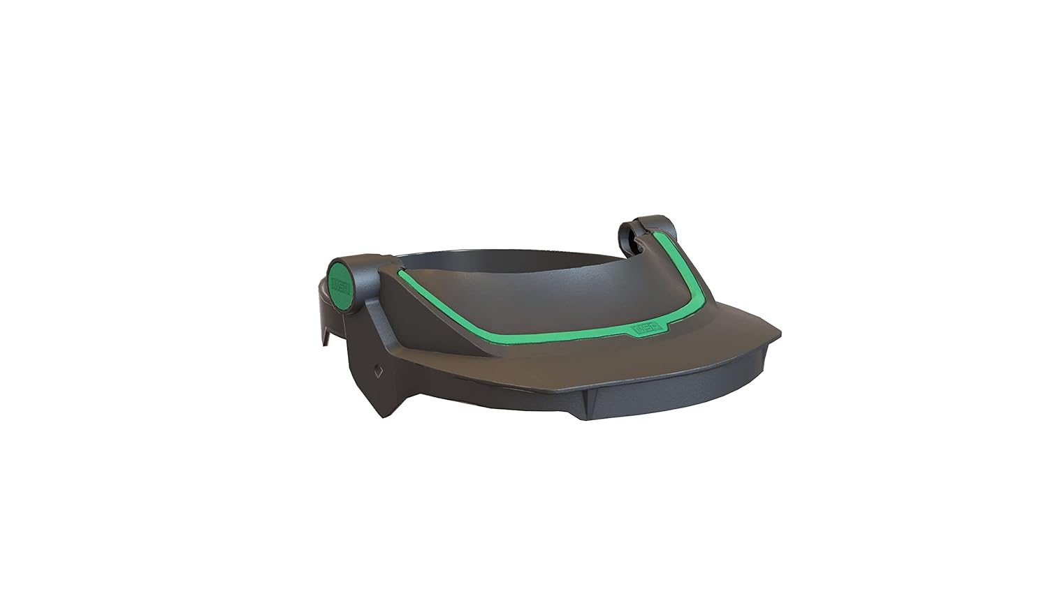 MSA 10187161 V-Gard Frame - Universal Cap Frame, Fits Cap-Style Hard Hats, Black, Rubber and Polyethylene