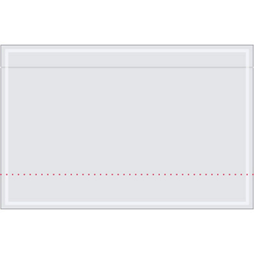 AVIDITI Clear Packing List Document Envelopes (Pressure-Sensitive, 2 mil)