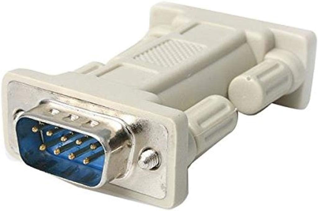 StarTech.com DB9 RS232 Serial Null Modem Adapter - M/M - Null modem adapter - DB-9 (M) to DB-9 (M)
