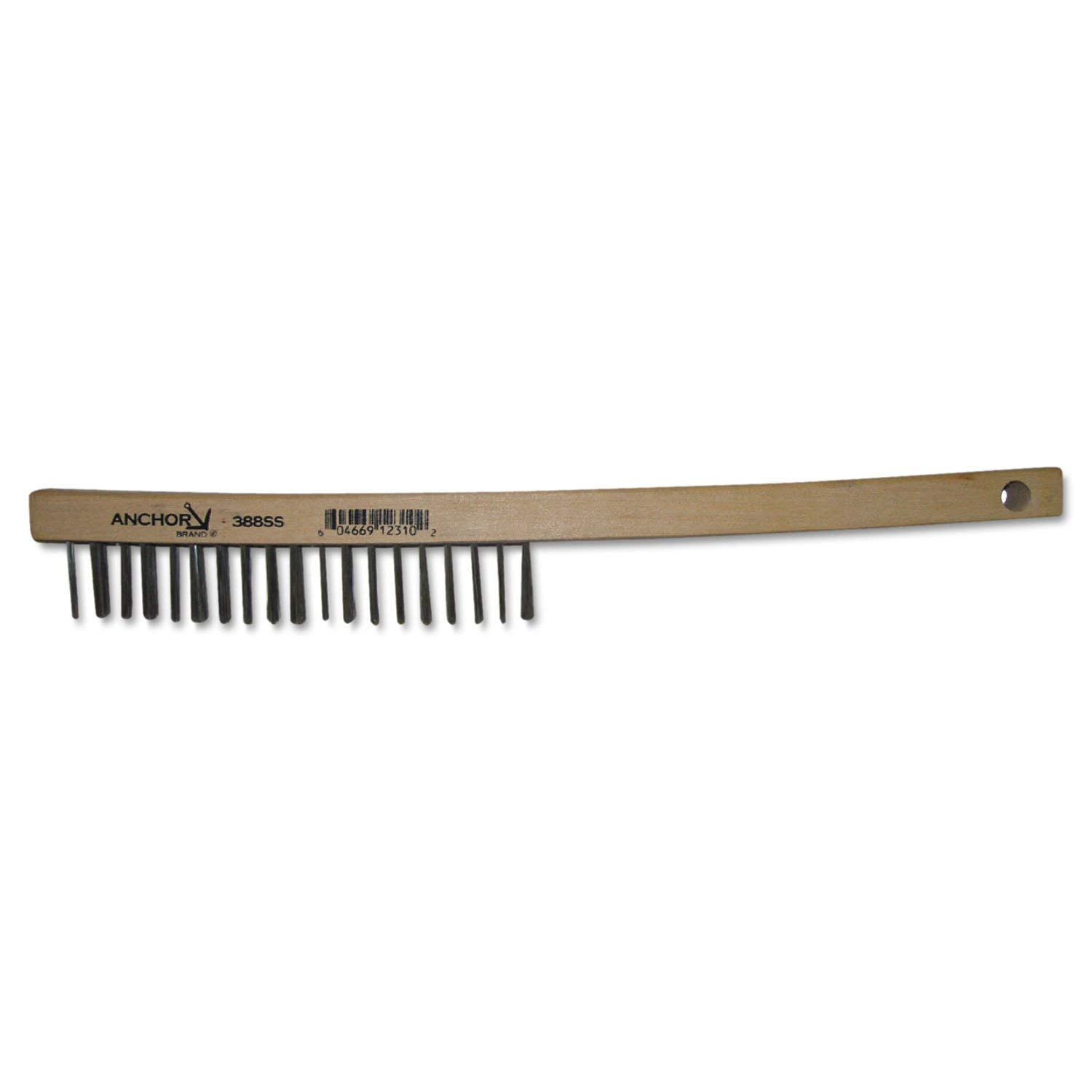 ANCHOR BRAND, 102-388SS, ANCHOR STAINLESS STEEL CURVED HANDLE BRUSH
