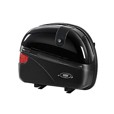 STUDDS SIDE BOX CRUISER WITH MAIN FRAME WITH UNIVERSAL FITMENT CLAMPS (RIGHT) CHERRY RED