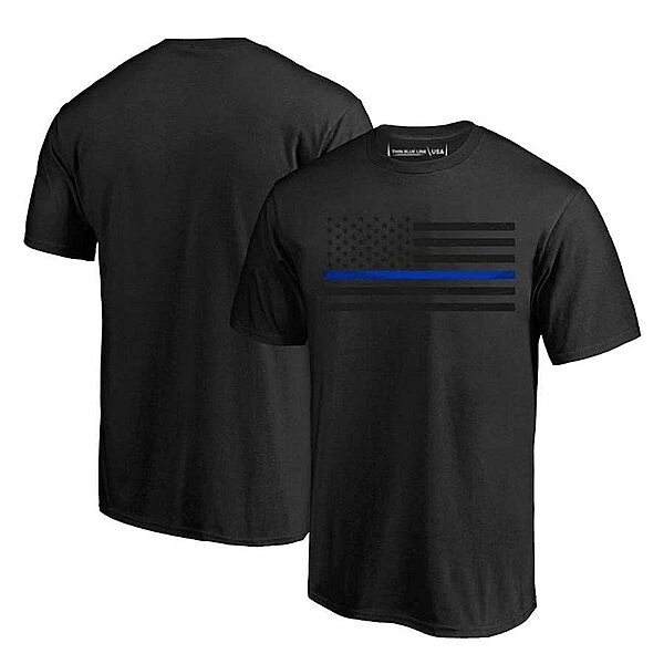 THIN BLUE LINE USA Men's T-Shirt - Thin Blue Line Subdued Classic