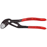 Knipex, 87 01 180, 7-1/4" Knipex Cobra Water Pump Pliers, Plastic Grip