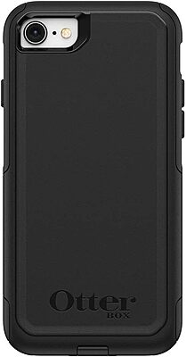 OtterBox Commuter Series Case for iPhone SE 3rd & 2nd Gen, iPhone 8, iPhone 7 Black | not Compatible with Plus Sized Models, Slim, Tough, Pocket-Friendly, with Port Protection