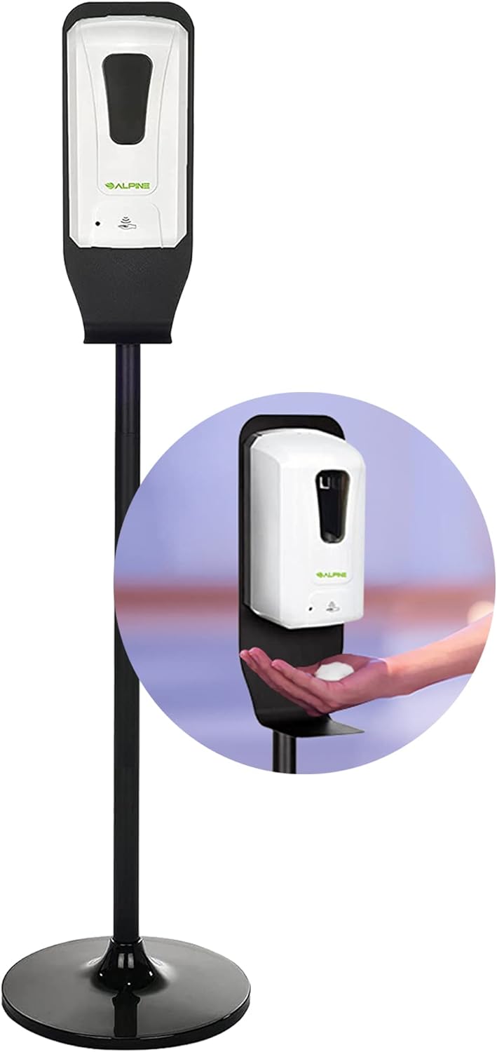 ALPINE INDUSTRIES Automatic Touchless Foam Hand Sanitizer/Soap Dispenser