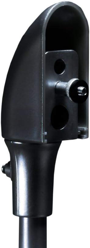 Monoprice Satellite Speaker Floor Stands - Black (Pair) Supports Up to 5 Lbs. Each