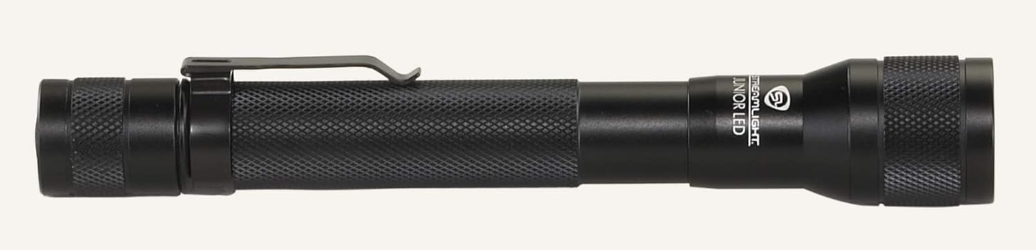 Streamlight 71500 JR 225-Lumen LED AA Battery-Powered Flashlight, Black