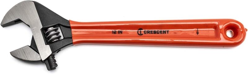 CRESCENT Adjustable Black Oxide Cushion Grip Wrench