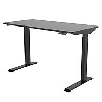 FlexiSpot E9 Standing Desk Electric Height-Adjustable Quick-Install, 48x24