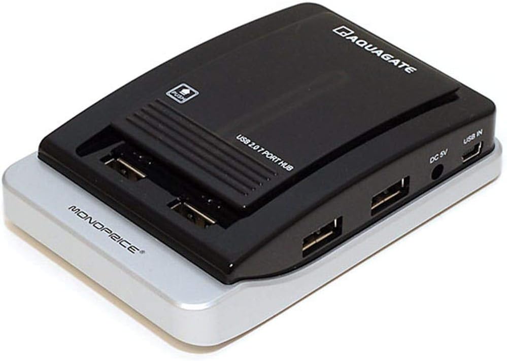 Monoprice 7-Port USB 2.0 HUB w/ AC adapter