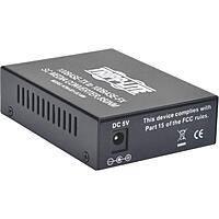 Tripp Lite Network Copper RJ45 Ethernet to Fiber SC Duplex Multimode Extender Media Converter, 1310nm Wavelength